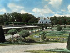 Chateau of Chenonceau, Chenonceau, Indre-et-Loire, France, 1925. Creator: Frances Benjamin Johnston