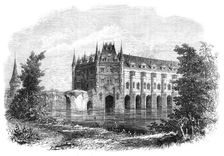 Chateau of Chenonceaux, Touraine, formerly inhabited by Catherine De Medicis and Mary Stuart, 1864. Creator: Unknown