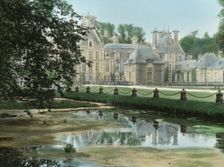 Chateau of Courances, Courances, Seine et Marne, France, 1925. Creator: Frances Benjamin Johnston