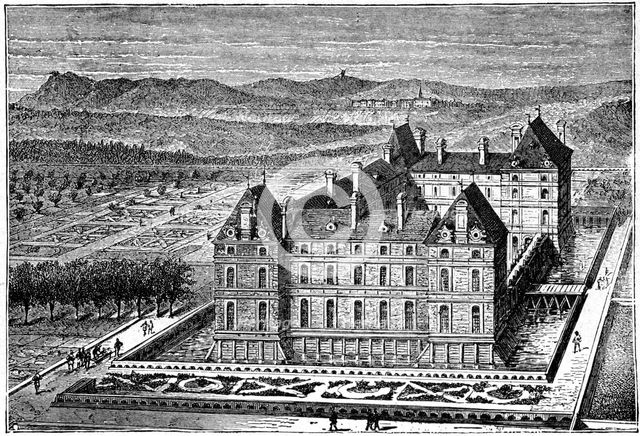 Château of Rosny, 1898. Artist: Barbant