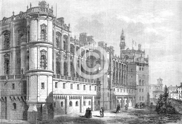 Chateau of St. Germain-en-Laye, 1870. Creator: Unknown.
