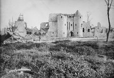 Chateau, Somme district, between c1915 and c1920. Creator: Bain News Service