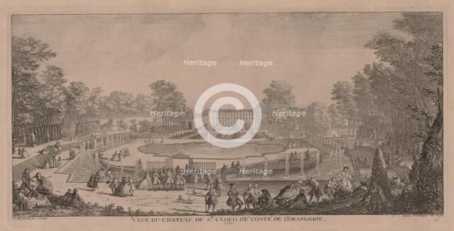 Chateau St. Cloud. Creator: Jacques Rigaud (French, 1681-1754).
