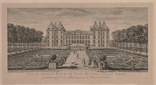 Chateau St. Maur. Creator: Jacques Rigaud (French, 1681-1754)