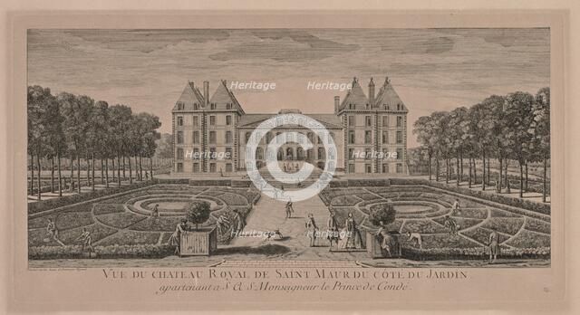 Chateau St. Maur. Creator: Jacques Rigaud (French, 1681-1754).