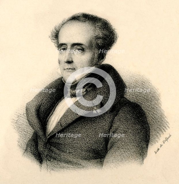 'Chateaubriand', (1768- 1848), c1830. Creator: Francois-Seraphin Delpech.
