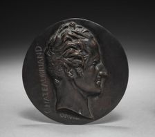 Chateaubriand, 1820. Creator: Pierre-Jean David d'Angers (French, 1788-1856)