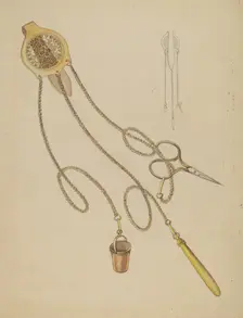 Chatelaine, c. 1936. Creator: Sylvia DeZon