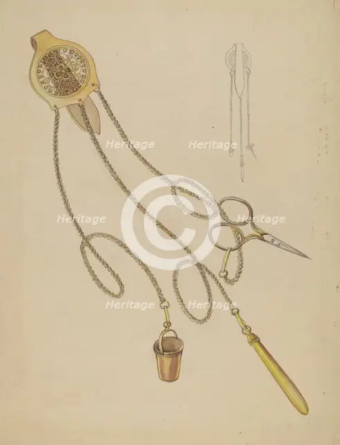 Chatelaine, c. 1936. Creator: Sylvia DeZon.