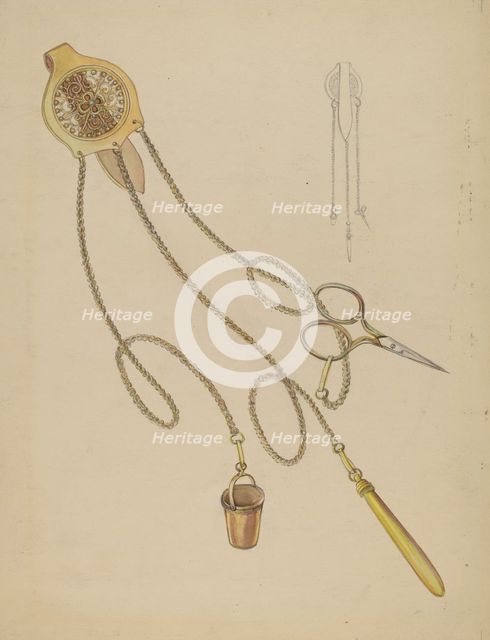 Chatelaine, c. 1936. Creator: Sylvia DeZon.