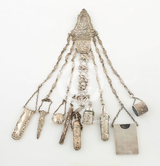 Chatelaine, London, 1861/99. Creator: Unknown.