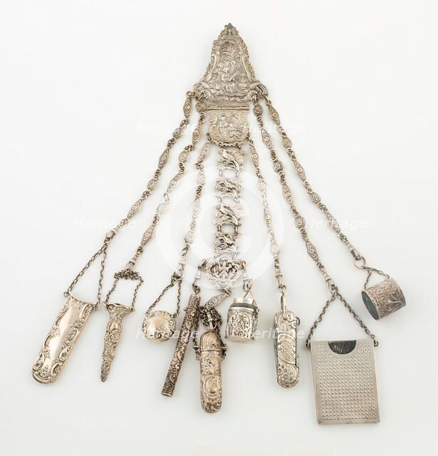 Chatelaine, London, 1861/99. Creator: Unknown.