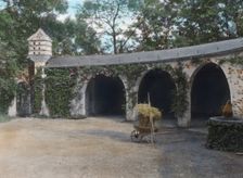 "Chatham," Colonel Daniel Bradford Devore house, 120 Chatham Lane, Fredericksburg..., 1927. Creator: Frances Benjamin Johnston