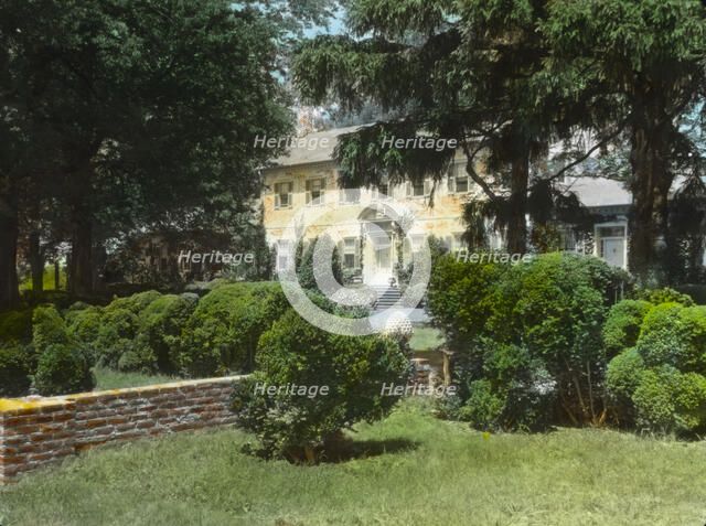 "Chatham," Colonel Daniel Bradford Devore house, 120 Chatham Lane, Fredericksburg, Virginia, 1927. Creator: Frances Benjamin Johnston.