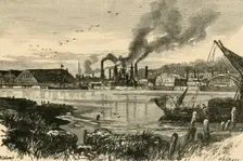 Chatham Dockyard 1898. Creator: Unknown
