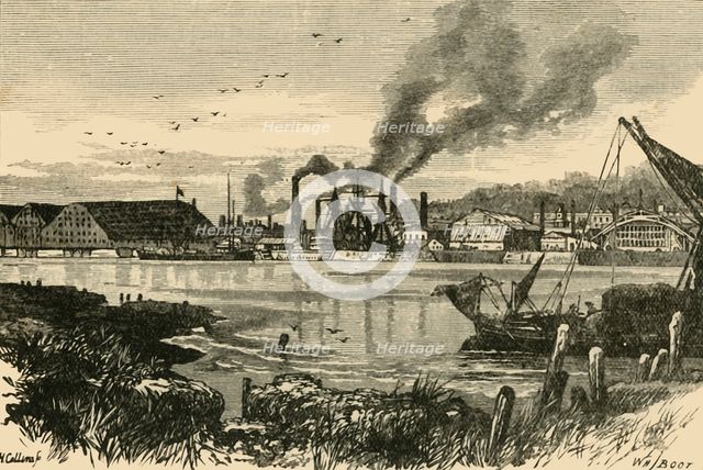 'Chatham Dockyard', 1898. Creator: Unknown.