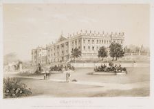 Chatsworth House, Derbyshire, 1839. Creator: James Douglas, 4th Earl of Morton