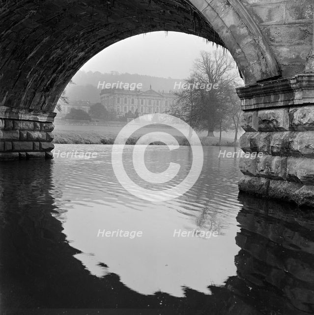 Chatsworth House, Derbyshire, 1959. Artist: John Gay