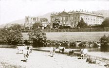 Chatsworth House, Derbyshire, c1916. Creator: Unknown