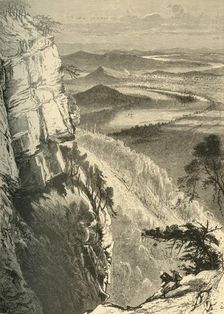 Chattanooga and the Tennessee from Lookout Mountain 1872. Creator: Frederick William Quartley