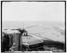 Chattanooga and the Tennessee River from Lookout Mountain, c1902. Creator: William H. Jackson