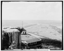 Chattanooga and the Tennessee River from Lookout Mountain, c1902. Creator: William H. Jackson
