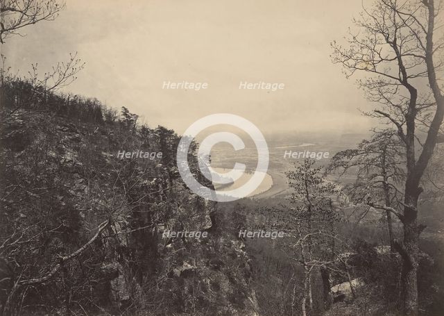 Chattanooga Valley from Lookout Mountain No. 2, 1860s. Creator: George N. Barnard.