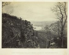 Chattanooga Valley from Lookout Mountain, No. 2, 1864/66. Creator: George N. Barnard