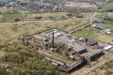 Chatterley Whitfield Colliery, City of Stoke-on-Trent, 2021. Creator: Damian Grady
