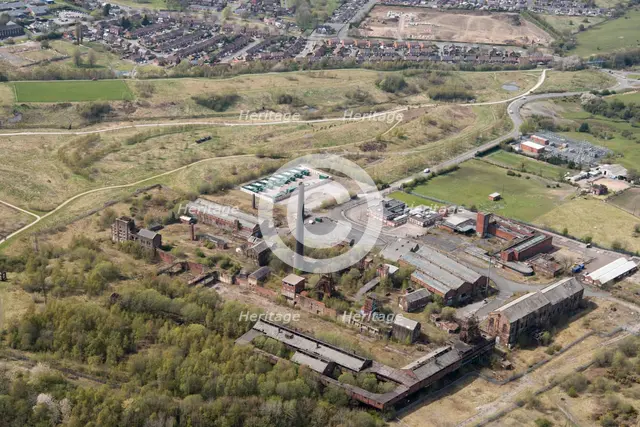 Chatterley Whitfield Colliery, City of Stoke-on-Trent, 2021. Creator: Damian Grady.