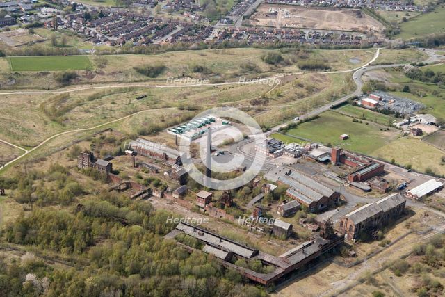 Chatterley Whitfield Colliery, City of Stoke-on-Trent, 2021. Creator: Damian Grady.