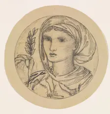 Chaucer's Legend of Good Women - Cressida, 1863. Creator: Sir Edward Coley Burne-Jones
