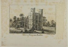 Chaucer's Tower Near Benham, 1806. Creator: Antoine Philippe d'Orléans