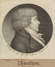 Chaudron, 1798-1802. Creator: Charles Balthazar Julien Févret de Saint-Mémin