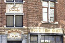 Chausee de Helmet/Rue du Foyer Schaerbeekois, Brussels, Belgium, (1902), c2014-2017. Artist: Alan John Ainsworth