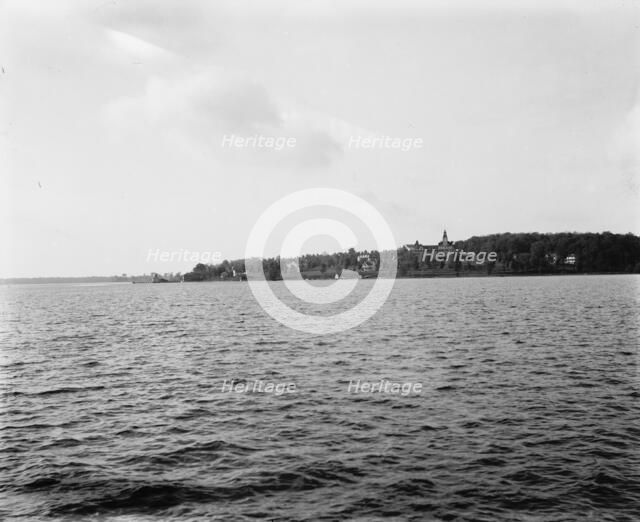 Chautauqua Lake and point, between 1880 and 1897. Creator: William H. Jackson.