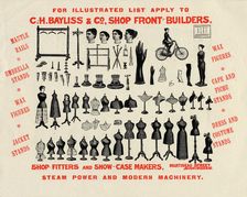 C.H.Bayliss & Co - ladies shop dressing, 19th century