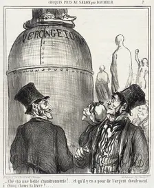 Ché cha une belle chaudronnerie!..., 1865. Creator: Honore Daumier