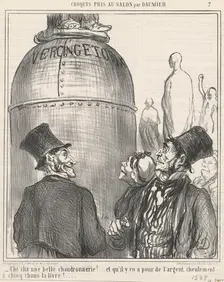 Ché cha une belle chaudronnerie!..., 1865. Creator: Honore Daumier