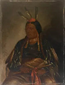 Che-tan-ce-ta (Yellow Hawk), ca. 1887. Creator: Antonio Zeno Shindler