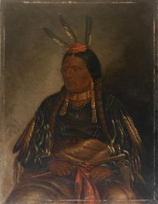 Che-tan-ce-ta (Yellow Hawk), ca. 1887. Creator: Antonio Zeno Shindler