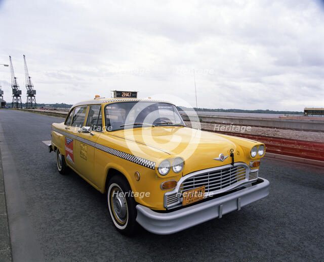 Checker A11 cab, 1980. Artist: Unknown
