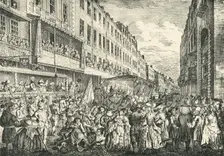Cheapside on Lord Mayor's Day, 1761 (1925). Creator: Unknown
