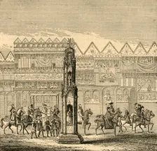 Cheapside Cross, as it appeared in 1547 (1897). Creator: Unknown