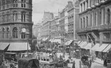 Cheapside from the Mansion House, City of London, c1900 (1901)