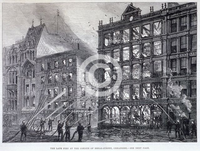 Cheapside, London, 1881. Artist: Anon