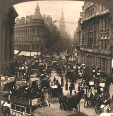 Cheapside, London 1896. Creator: Works and Sun Sculpture Studios