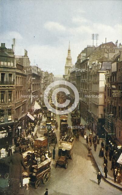 Cheapside, London, c1910. Creator: Unknown.