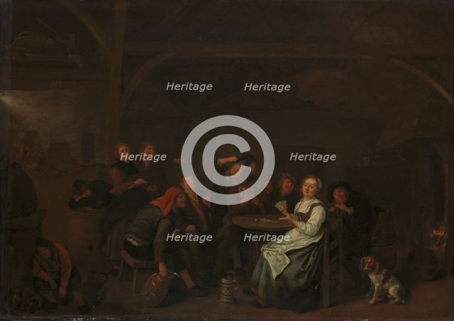 Cheating at Cards, c.1650-1668. Creator: Jan Miense Molenaer.