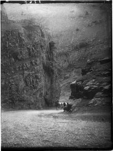 Cheddar Gorge, Cliff Road, Cheddar, Sedgemoor, Somerset, 1907. Creator: Katherine Jean Macfee